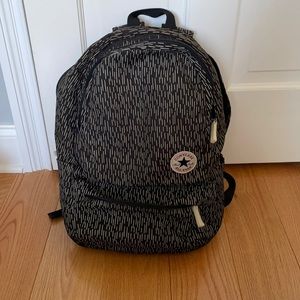 Converse black & white backpack